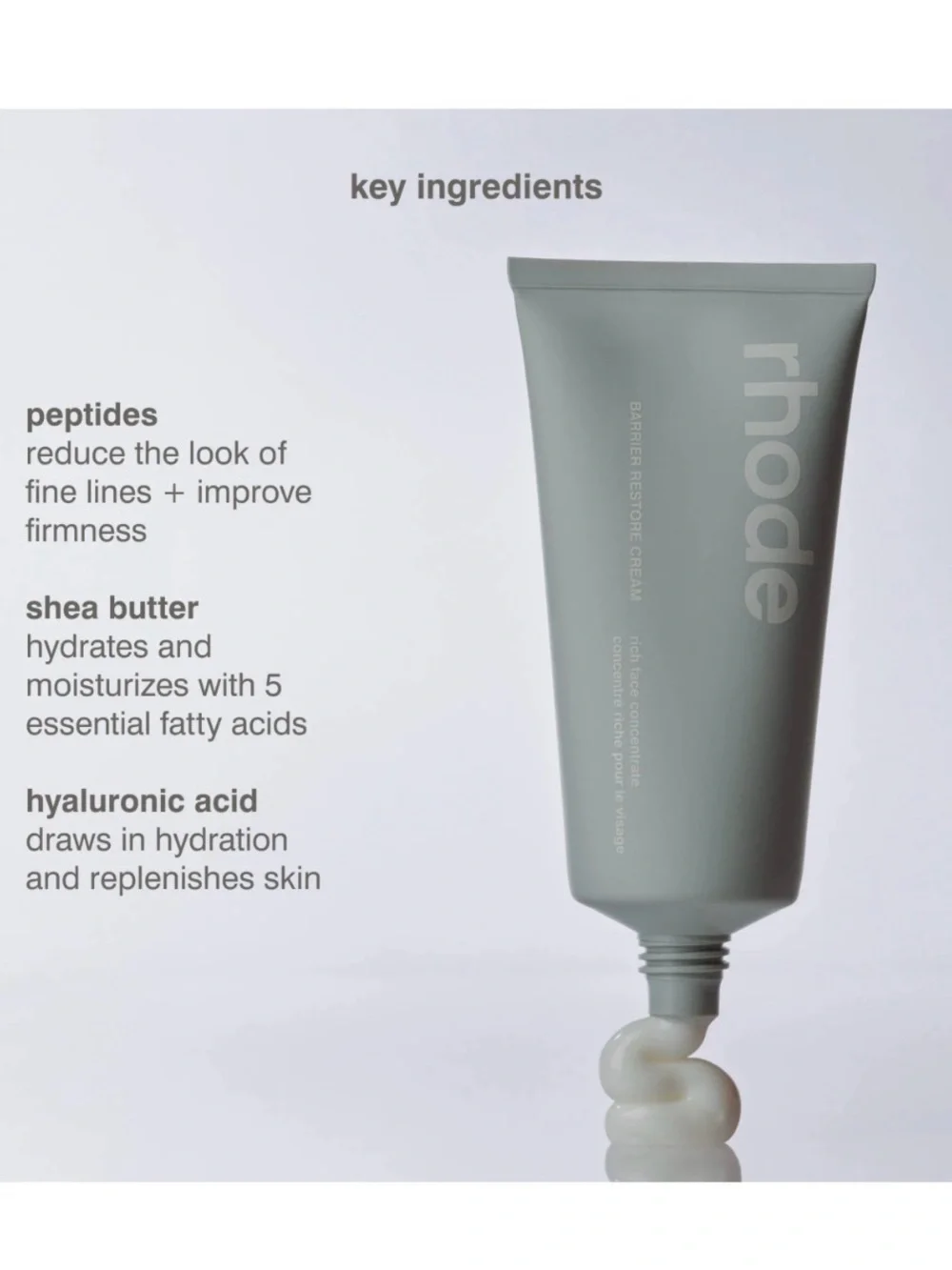 RHODE peptide glazing